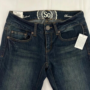 SO NWT boot cut jeans size 26 waist (1)